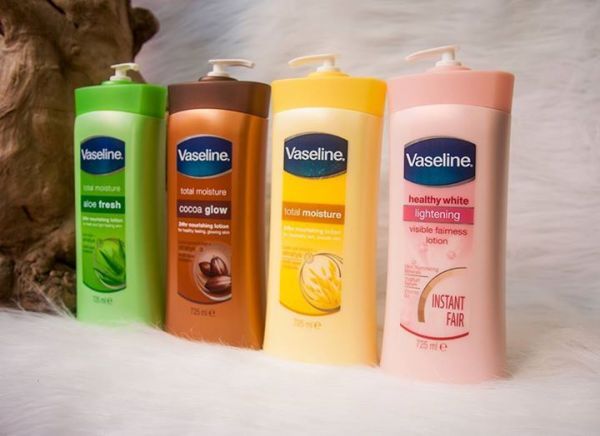 Vaseline Mỹ có rất nhiều loại sản phẩm khác nhau