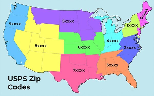 Zip code Mỹ là gì? Cách xác định mã Zip code